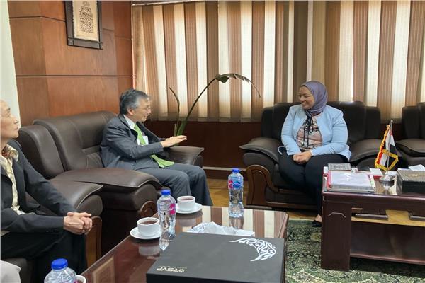  أكاديمية البحث العلمي تستقبل سفير اليابان