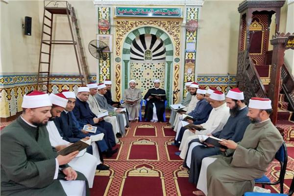 افتتاح مسجد ومقرأتين  بكفر الشيخ