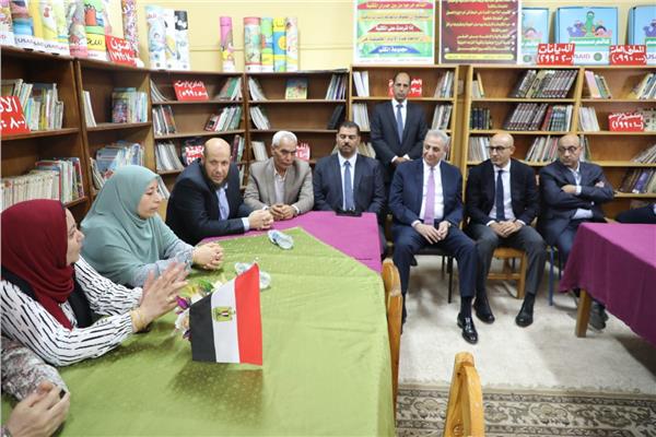 زيارة وزير التعليم لمحافظة الغربية 
