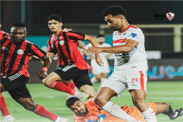 صورة من المباراة 