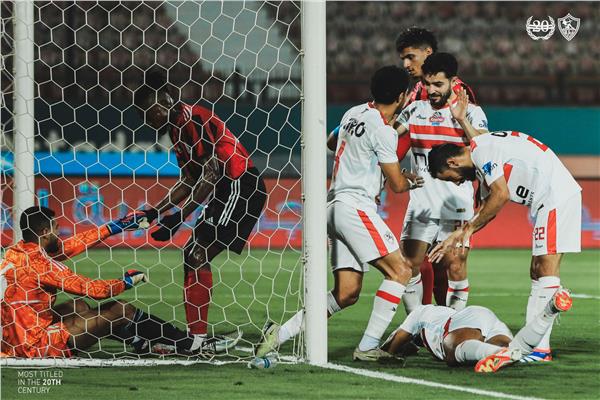 صورة من المباراة 