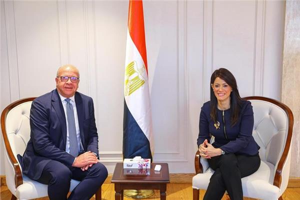 الدكتورة رانيا المشاط وأشرف نجم