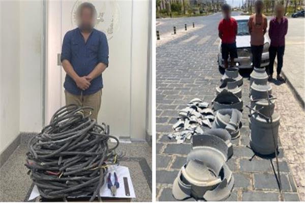 المتهمون والمضبوطات