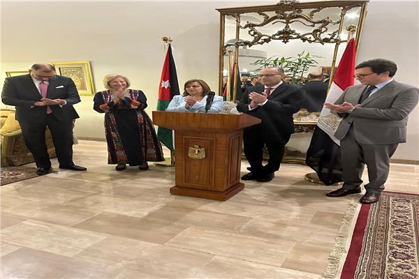 وزير الثقافة يشهد احتفال السفارة المصرية بالأردن