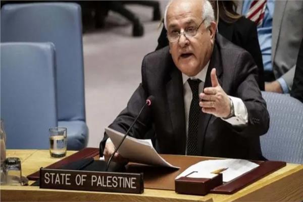 مندوب فلسطين بالأمم المتحدة رياض منصور