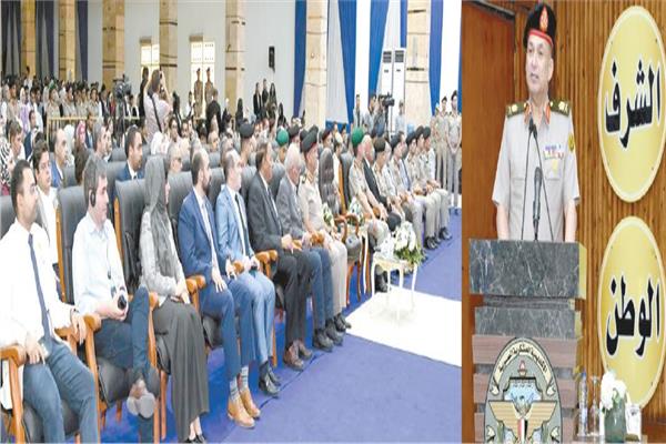 جانب من فعاليات المؤتمر العلمى الدولى الرابع للاتصالات بالأكاديمية العسكرية