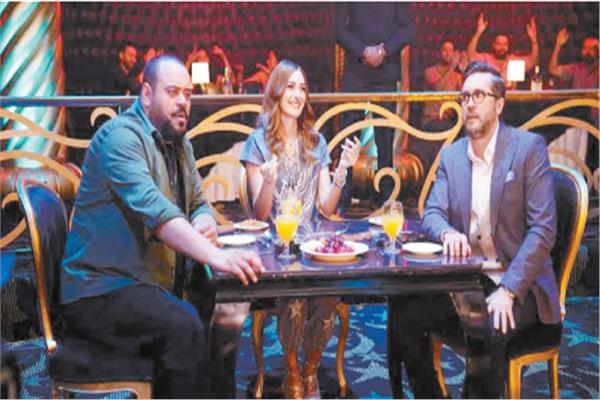 هشام ماجد وممدوح وأمينة