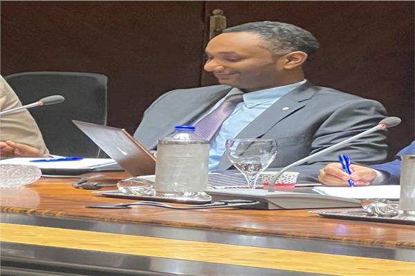 الدكتور عمر البشير الترابي خلال مشاركته فاعليات المؤشر العالمي التاسع للفتوى