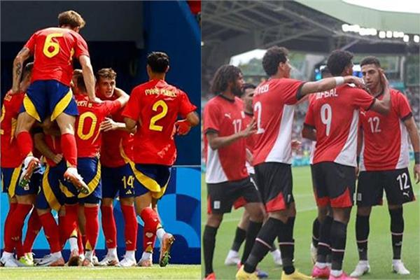مباراة المنتخب الأولمبي وإسبانيا