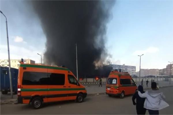 حريق المصنع