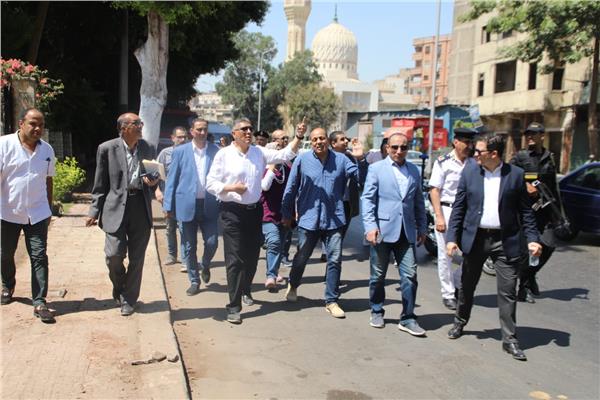 محافظ الجيزة يوجه بتطوير ورفع كفاءة ميدان الكيت كات 