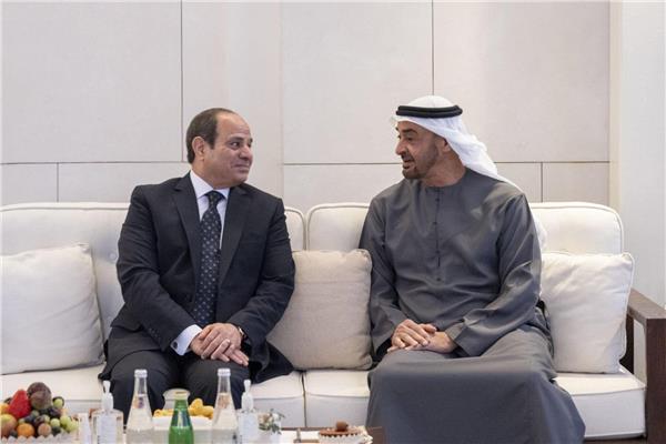 الرئيس السيسي والشيخ محمد بن زايد