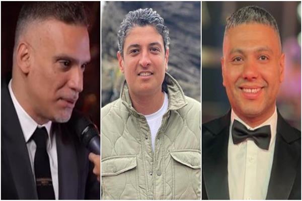 المنتجون حسام شوقى ومحمود كمال وفتحي إسماعيل
