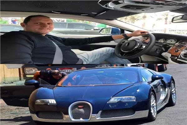 عماد زيادة يمتلك سيارة بوجاتي فيرون جراند