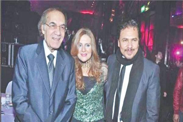 محمد رياض والفنان الراحل محمود ياسين 