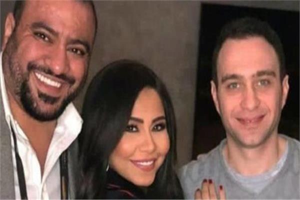 محمد عبدالوهاب مع شيرين وحسام