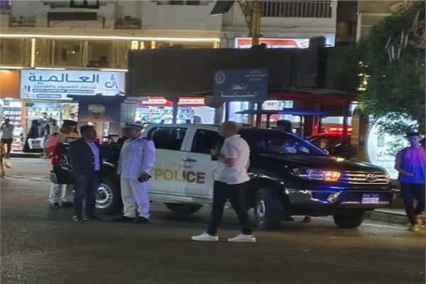جانب من الحملة المرورية