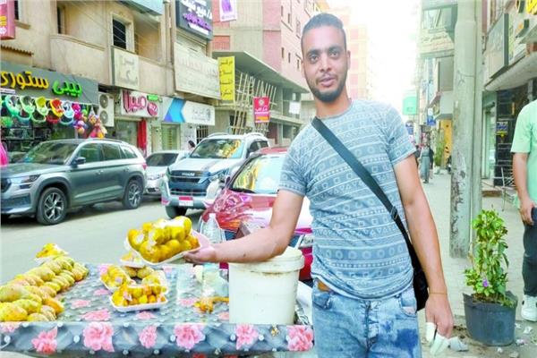 عربات التين الشوكي شوارع وميادين محافظة المنوفية