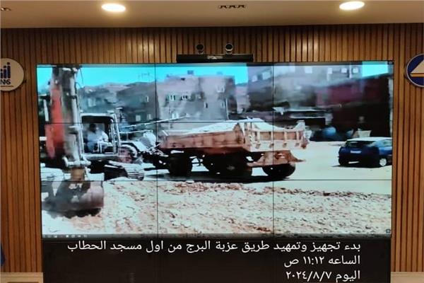 جانب من أعمال التطوير
