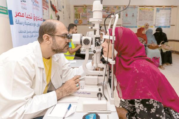 صندوق تحيا مصر ينظم قافلة طبية فى البحيرة