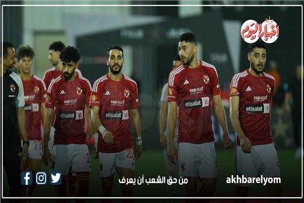 إنفوجراف| تشكيل الأهلي المتوقع لمواجهة سموحة في ليلة التتويج بالدوري