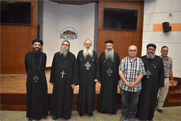 مقرر اللجنة المجمعية لذوي الإعاقة بالكنيسة المصرية يزور مجمع الفلك لرعاية أطفال متلازمة