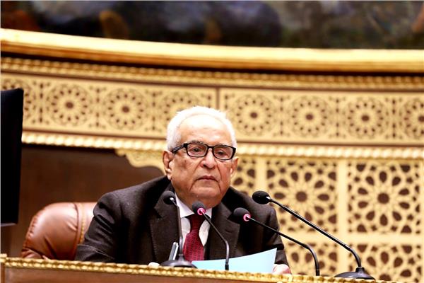 المستشار بهاء ابوشقة وكيل أول مجلس الشيوخ