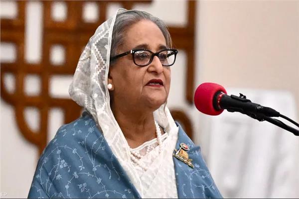 رئيسة وزراء بنجلاديش السابقة الشيخة حسينة واجد 
