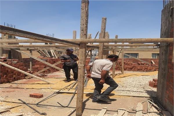  إزالة مخالفات بناء بمدينة القاهرة الجديدة