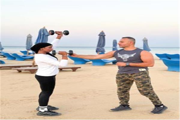 مدرب اللياقة البدنية «أحمد عادل»