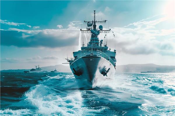 البحرية الملكية البريطانية أن الفرقاطة HMS Richmond من نوع Type-23