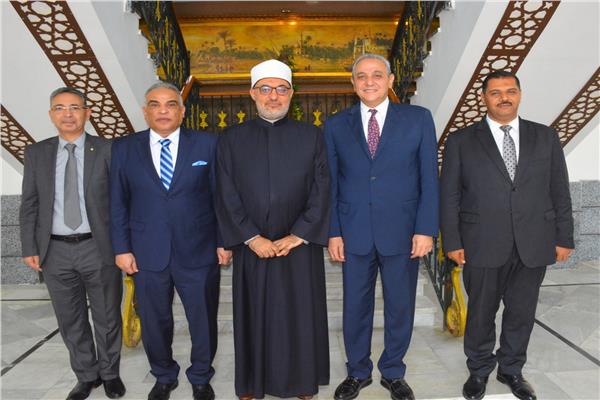 محافظ الغربية ومفتي الجمهورية