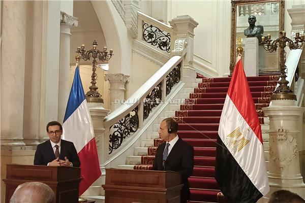 جانب من المؤتمر الصحفي