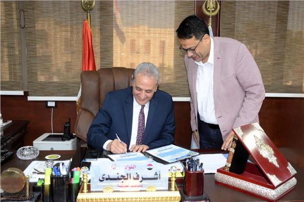  اللواء أشرف الجندي محافظ الغربية