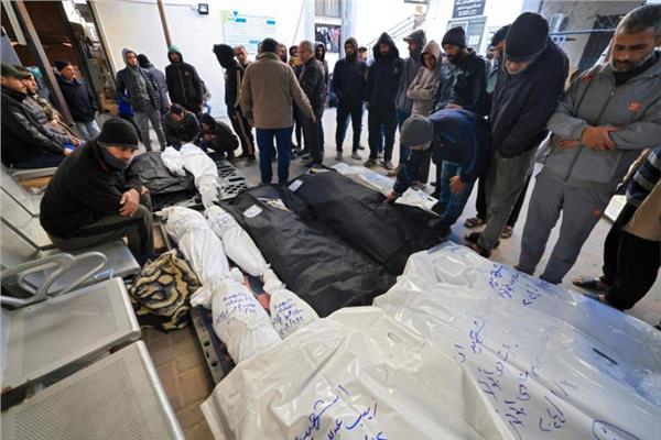 عدد من شهداء قطاع غزة جراء قصف الاحتلال - صورة أرشيفية 