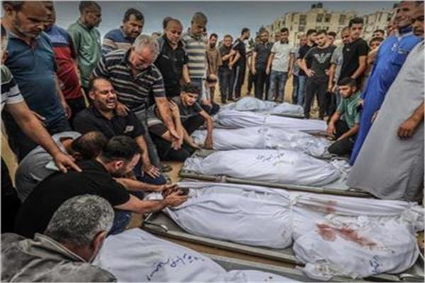 عدد من شهداء قطاع غزة جراء الحرب الإسرائيلية المستمرة - صورة أرشيفية