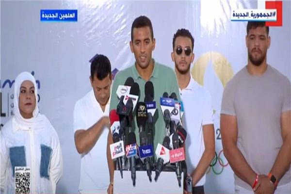 أحمد الجندي، المتوج بالميدالية الذهبية في أولمبياد باريس 2024