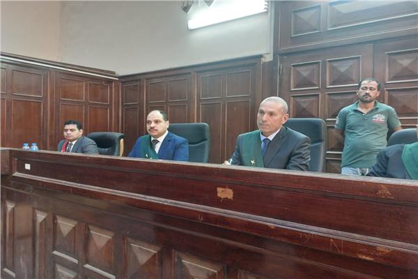 هيئة المحكمة برئاسة المستشار سامح عبد الله عبد الواحد