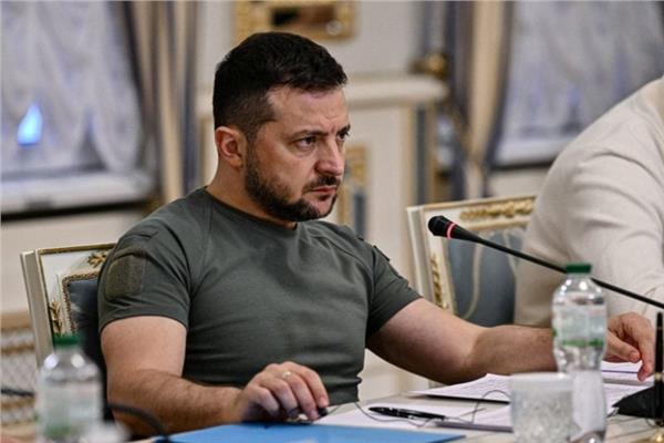 الرئيس الأوكراني فولوديمير زيلينسكي 