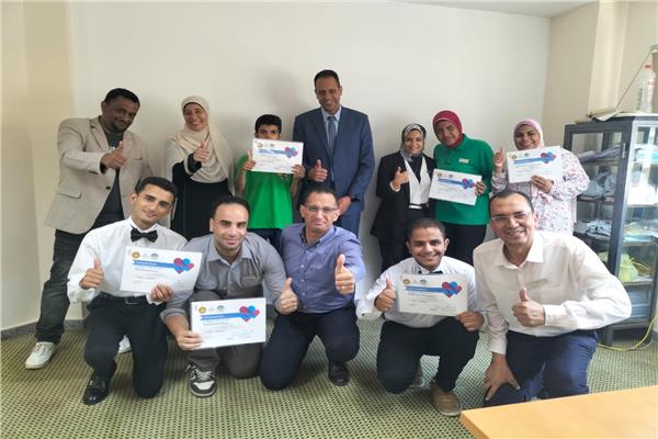 تدريب ذوي الهمم فى مجال الفندقة بالأسكندرية