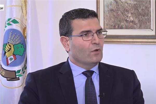  الدكتور عباس حاج حسن وزير الزراعة اللبناني