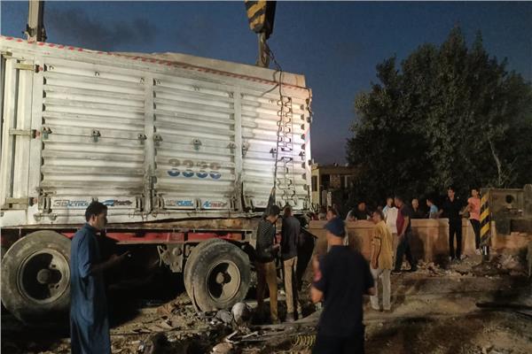 حادث قطار برج العرب بالإسكندرية 