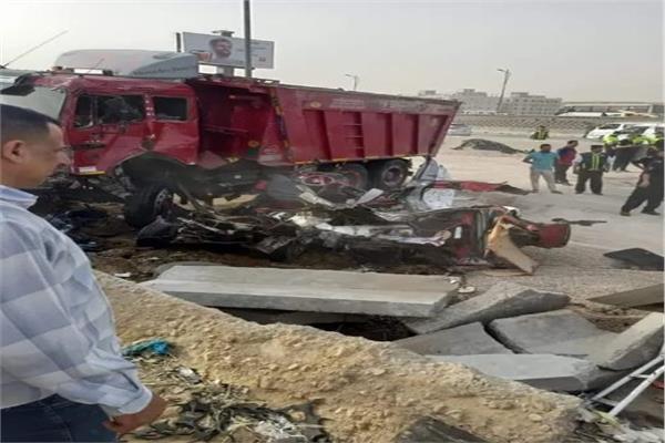 حادث التصادم بالطريق الدائري