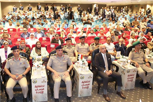 جانب من احتفالية فرسان الإرادة