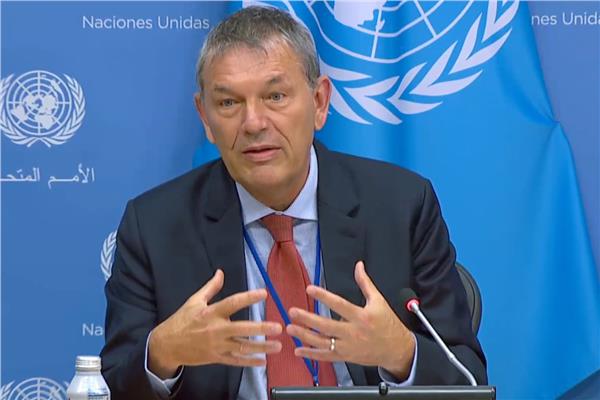 المفوض العام لوكالة غوث وتشغيل اللاجئين الفلسطينيين فيليب لازاريني