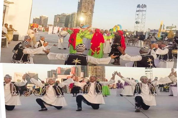 فرقه الفنون الشعبيه لمحافظة الوادى الجديد