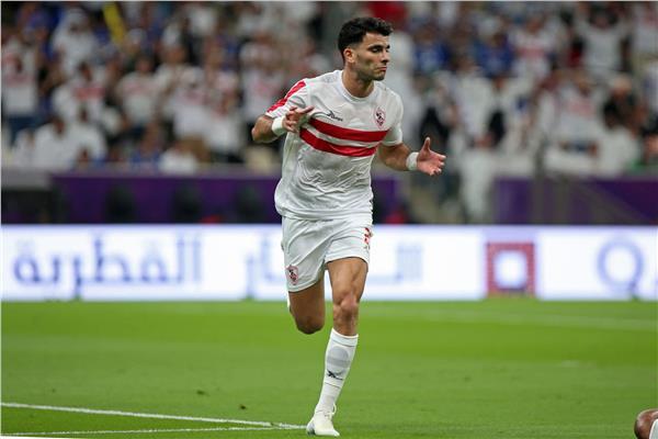  أحمد سيد زيزو، لاعب الفريق الأول لكرة القدم بنادي الزمالك