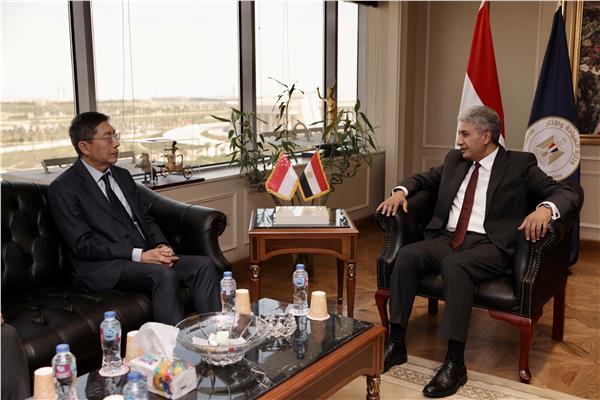 تعزيز التعاون بين مصر وسنغافورة