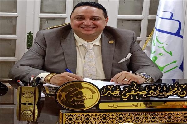  القبطان محمود جبر نائب رئيس حزب المؤتمر 