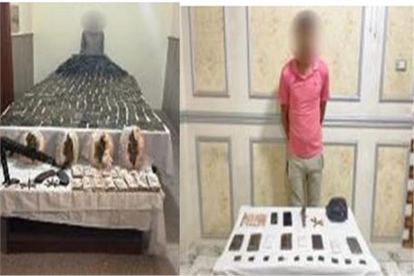 اثنان من المتهمين والمضبوطات